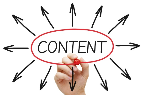 Content marketing broadcasts your message to wider targets